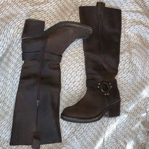 Jeffrey Campbell Brando harness boots 🤩 size 8.5